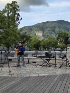 呉歌人会によるライブ演奏  9月20日